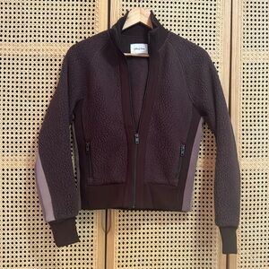 Wilfred Free Mock Neck Zip Up